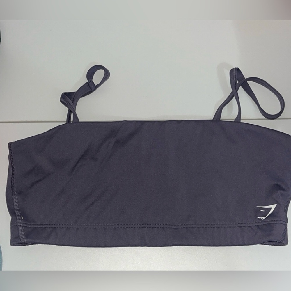 Gymshark purple Bandeau Sports bra size medium